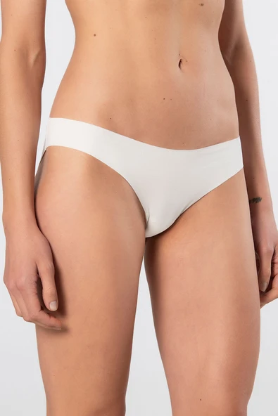 Türen Kadin Lazer Kesim Pamuklu Bikini Külot 907/Ekru ürün görseli 1