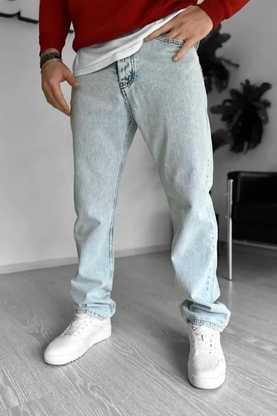 Captiva Denim Erkek Baggy Jean Pantolon ürün görseli 1