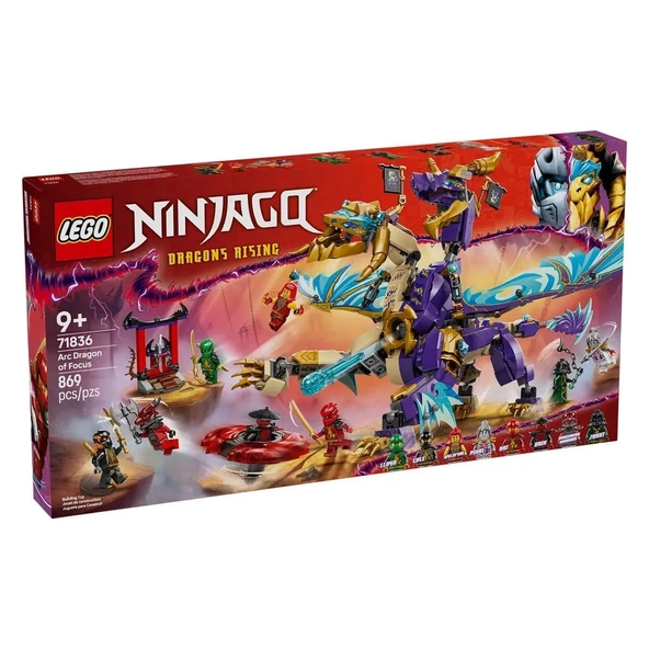 71836 Lego Ninjago Focusun Ark Ejderhası 869 parça +9 yaş ürün görseli 1