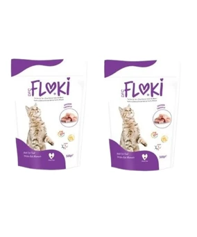 Floki Tavuklu Yetişkin Kedi Maması - 500 Gr x 2 Adet - Tam ve Dengeli Beslenme ürün görseli 1