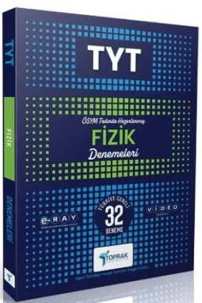 TYT Fizik 32 li Deneme Kitabı Toprak Yayıncılık ürün görseli 1