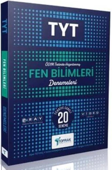 TYT Fen Bilimleri 20 li Deneme Kitabı Toprak Yayıncılık ürün görseli 1