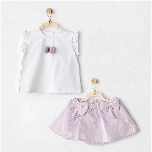 Andywawa Ac25575 Magical Butterlfy 2'li Bebe Takım Lila ürün görseli 1