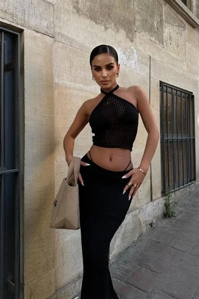 Sidney Kroşe Crop Takım 9843 ürün görseli 1