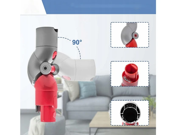 srfn ticaret Dyson V10 Uyumlu Mobilya Adaptörü - Resim 3