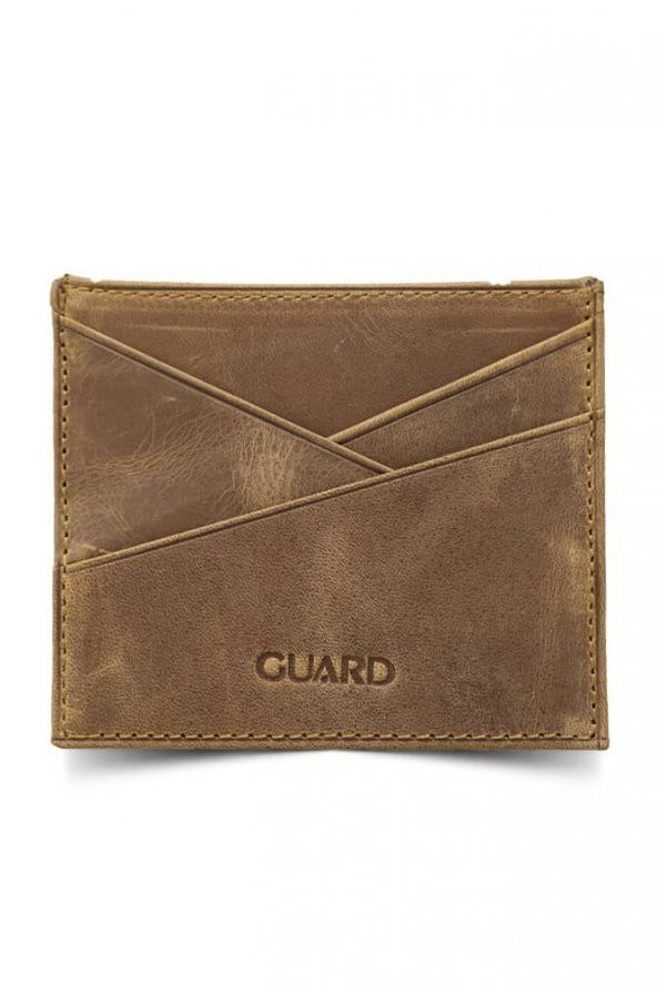 Guard Antik Taba Hakiki Deri Kartlık P5202 ürün görseli 1
