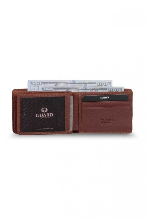 Guard Taba Hakiki Deri Erkek Cüzdanı P1315 - Resim 8