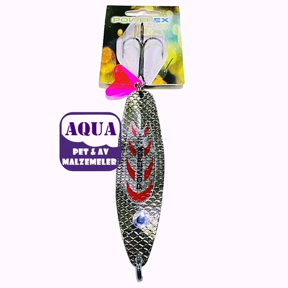 Turna Kaşığı 27 Gram 9 cm. - Powerex Fighter Syclops 27 gr. 9 cm. 7470 Metal Kaşık Sahte Yem ürün görseli 1