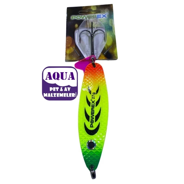 Turna Kaşığı 27 Gram 9 cm. - Powerex Fighter Syclops 27 gr. 9 cm. 7467 Metal Kaşık Sahte Yem ürün görseli 1