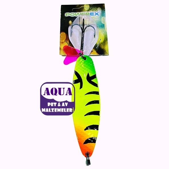 Turna Kaşığı 27 Gram 9 cm. - Powerex Fighter Syclops 27 gr. 9 cm. 7465 Metal Kaşık Sahte Yem ürün görseli 1