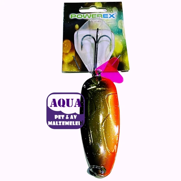Turna Kaşığı 25 Gram 6.8 cm - Powerex Pike Fighter 25 gr. 6,8 cm. 7457 Metal Kaşık Sahte Yem ürün görseli 1