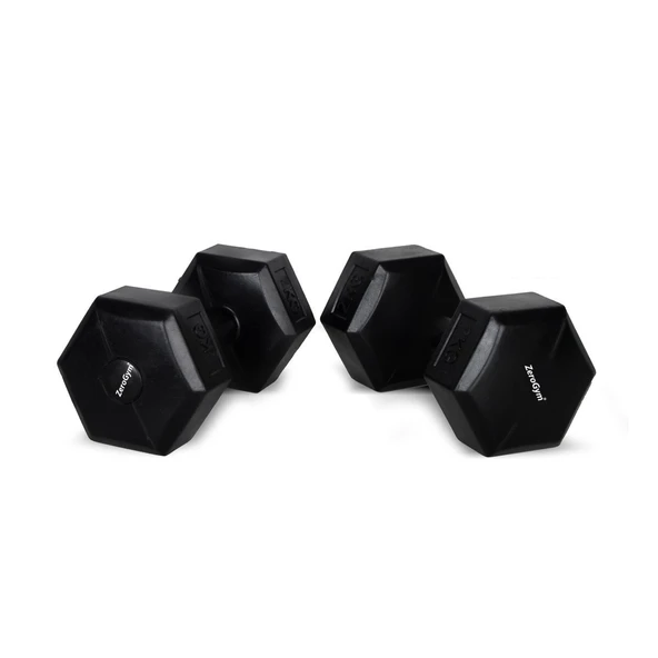 ZeroGym PD2 Plastik Dambıl 2Kg 1 Adet - Resim 2