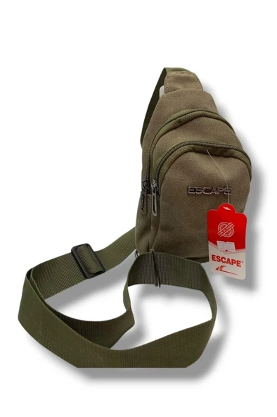 Escape 3520-25 Kanvas Kumaş Orta Boy Askılı Çapraz Çanta ürün görseli 1