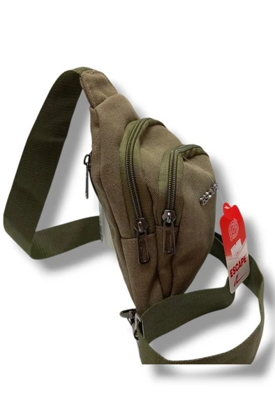 Escape 3520-25 Kanvas Kumaş Orta Boy Askılı Çapraz Çanta - Resim 2