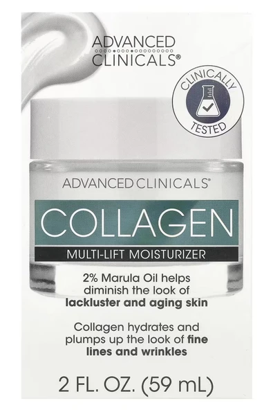 Advanced Clinicals Collagen Yüz Kremi 59ML - Resim 3