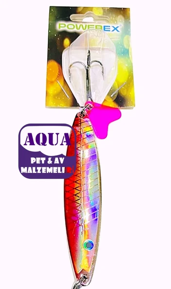 Turna Çinekop Kaşığı 25 gram 8,7 cm.- Powerex Striker X Lüfer Palamut Turna Çinekop 25 gr. 8,7 cm. 7502 Metal Kaşık Sahte Yem ürün görseli 1