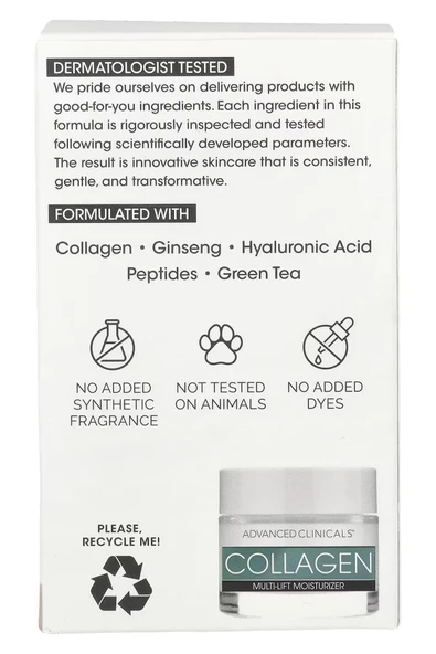 Advanced Clinicals Collagen Yüz Kremi 59ML - Resim 5