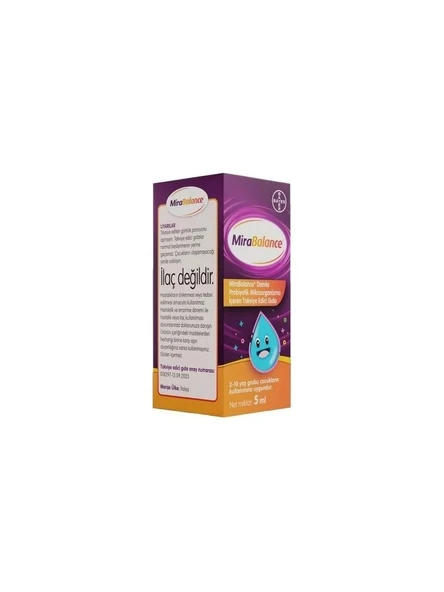Mirabalance Probiyotik Damla 5 ml 8699546598953 ürün görseli 1