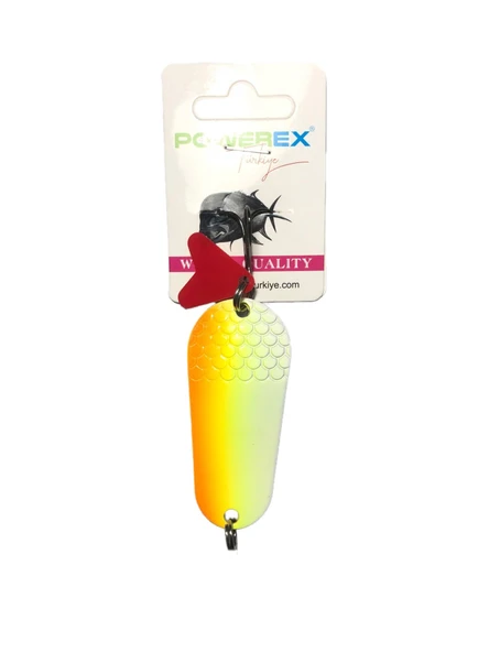 Turna Kaşığı 23 Gram 6,5 cm - Powerex Fighter 23 gr. 6,5 cm. Mod.57 Metal Kaşık Sahte Yem ürün görseli 1