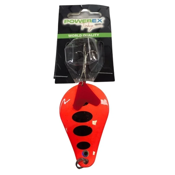 Turna Kaşığı 30 Gram Armut Model - Powerex Pike 30 gr. 6,5 cm. 5465 Metal Kaşık Sahte Yem ürün görseli 1