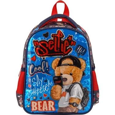 MUGGLE MU-3823 COOL BEAR ANAOKULU CANTASI ürün görseli 1