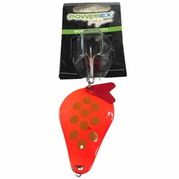 Turna Kaşığı 30 Gram Armut Model - Powerex Pike 30 gr. 6,5 cm. 5466 Metal Kaşık Sahte Yem ürün görseli 1