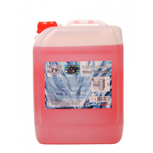 Dtx Kimya Solventli Alkollü RADYATÖR temizleyici 5 LT ürün görseli 1