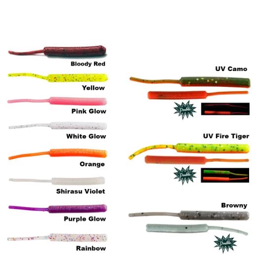 Fujin Baby Worm Kokulu Lrf Silikon Yemi ürün görseli 1