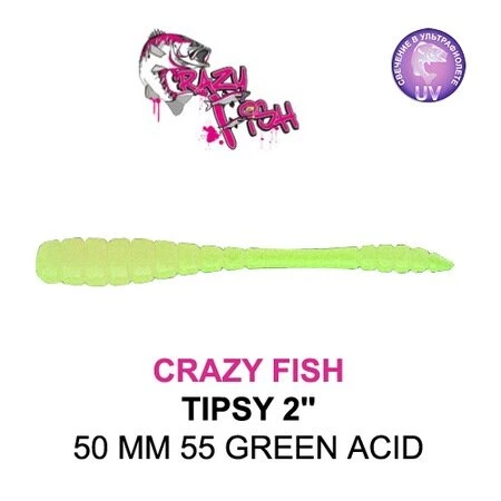 CRAZY FISH TIPSY / 50 MM SAHTE SİLİKON - Resim 7