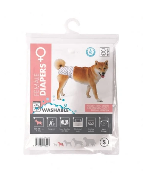 M-Pets Dişi Köpekler İçin Yıkanabilir Külot (S) ürün görseli 1