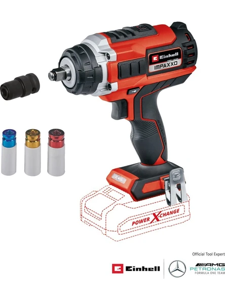 Einhell IMPAXXO 18/400 - Solo, Kömürsüz Akülü Darbeli Somun Sıkma ürün görseli 1