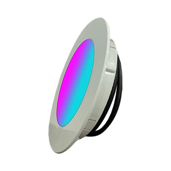 Midi Havuz Sıva üstü Led Aydınlatma Ampülü lamba RGB tüm renkler A-1208 9W 12V IP68 ürün görseli 1