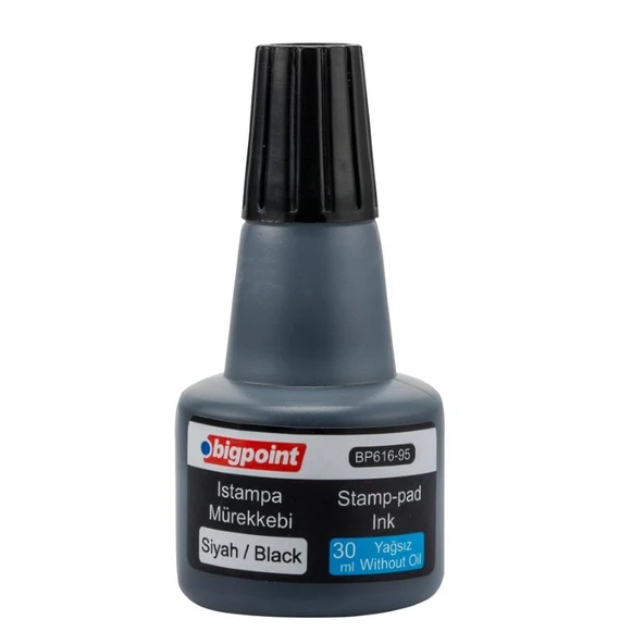 Bigpoint BP616-95 Istampa Mürekkebi 30 ml Siyah ürün görseli 1