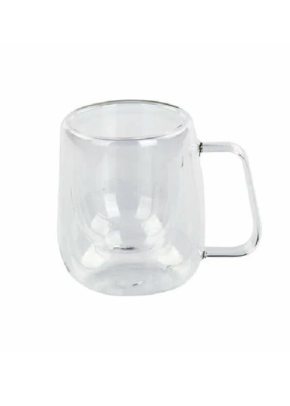 Yakut 10006 Çift Cidarlı Kulplu Bardak 250 ml ürün görseli 1