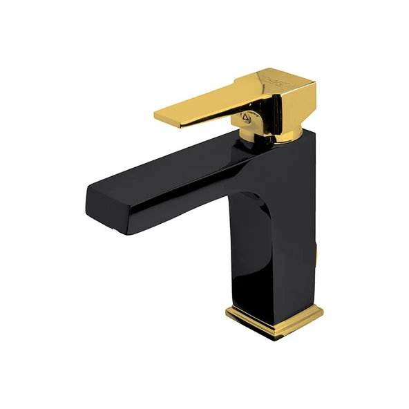 NEWARC 941521BG AQUA LAVABO BATARYASI SİYAH / ALTIN ürün görseli 1
