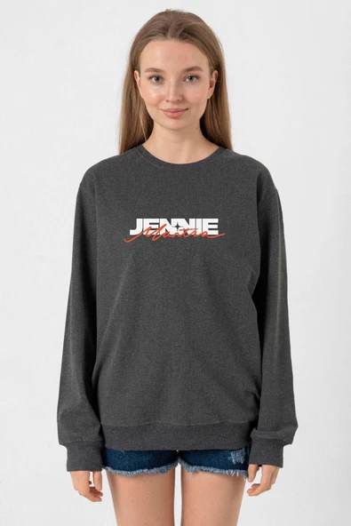 Jennie Mantra Füme Kadın 2ip Sweatshirt ürün görseli 1