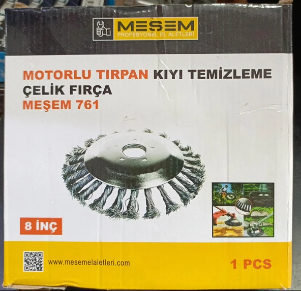 Motorlu Tırpan Kıyı Temizleme Çelik Fırça 8 ürün görseli 1