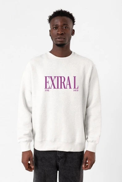 Jennie ExtraL Beyaz Erkek 2ip Sweatshirt ürün görseli 1