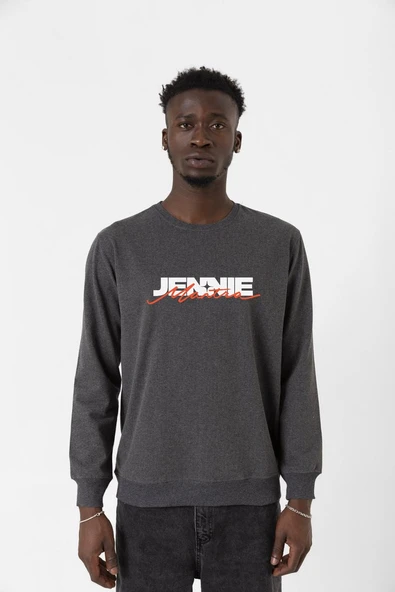 Jennie Mantra Füme Erkek 2ip Sweatshirt ürün görseli 1