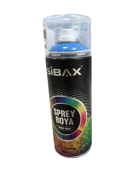SİBAX GÖK MAVİ SPREY BOYA 400 ML  RAL-5015 ürün görseli 1