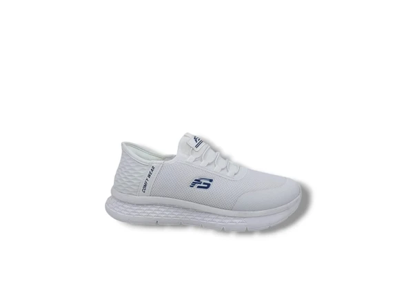 Forza 2506 Unisex Beyaz File Yürüyüş Koşu Çorap Model Spor Ayakkabı ürün görseli 1