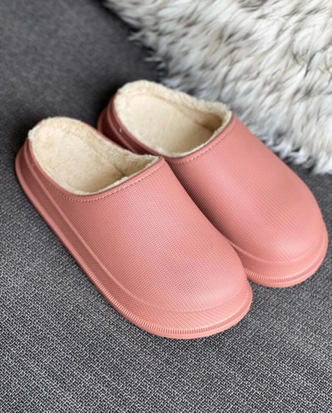 Pole Peluşlu Terlik Pembe ürün görseli 1