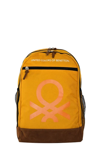 United Colors Of Benetton Sarı Unisex Sırt Çantası 13060 ürün görseli 1