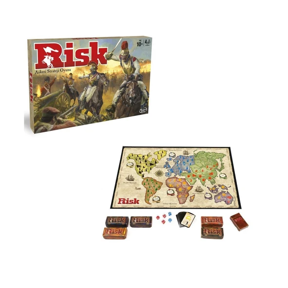 Hasbro Risk YENİ MODEL Askeri Strateji Oyunu - Resim 2