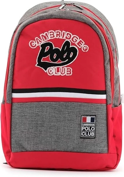 Cambridge Polo Club Kırmızı Unisex Sırt Çantası CPO4038 ürün görseli 1