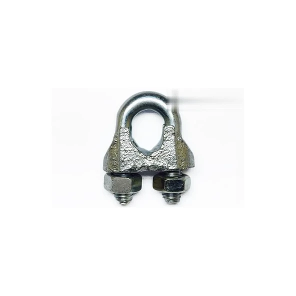 Çelik Halat Bağlama, Düğüm, Klemens 13 mm - 20 Adet ürün görseli 1