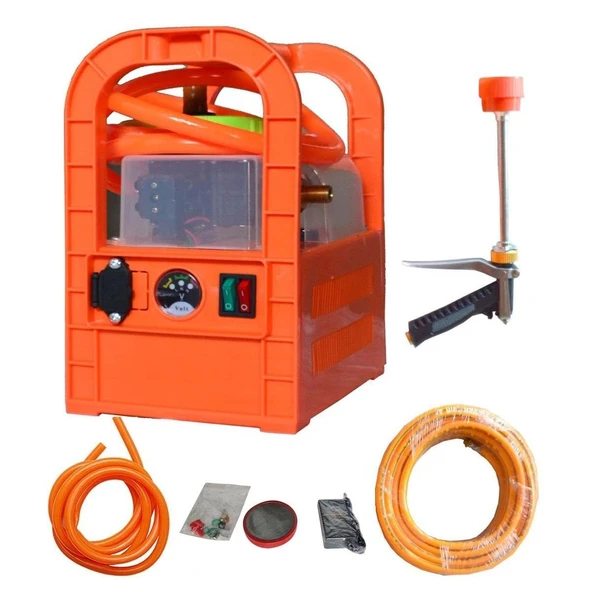 GreenGarden Taşınabilir Çift Pompalı Akülü İlaçlama Pompası 12v 12 Ah ürün görseli 1