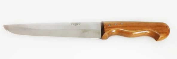 Küçükata Bursa İnce Küt Kasap Bıçağı No:4, 20 cm - Ahşap Sap ürün görseli 1