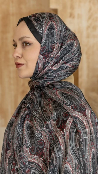 75 x 180 - İdol İpek Şal-5014-04933 - Resim 9