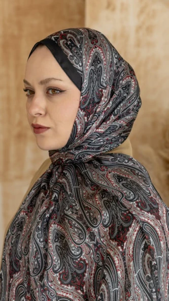 75 x 180 - İdol İpek Şal-5014-04933 - Resim 7